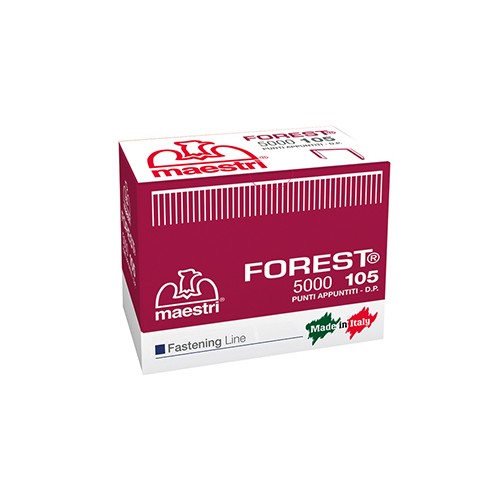 Agrafo 105 Forest (5mm) para Rocamatica 114 Cx. 5000un