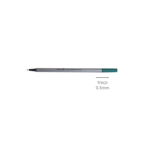 Marcador Ultra Fino Verde 0.3mm