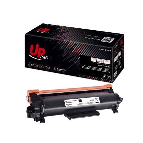 Toner Compatível Uprint para Brother TN-2510XL Preto - Alta Capacidade (aprox. 3.000 pag.)