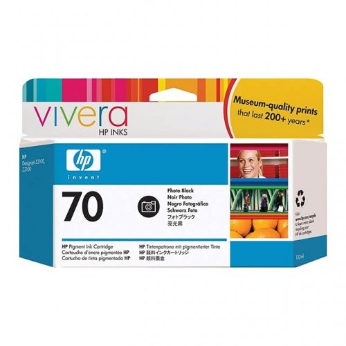 Tinteiro HP 70 Preto Foto C9449A 130ml