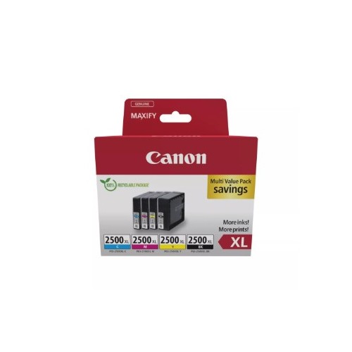 Pack Tinteiros Canon 2500XL 4 Cores 9254B010