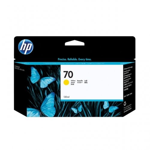 Tinteiro HP 70 Amarelo C9454A 130ml