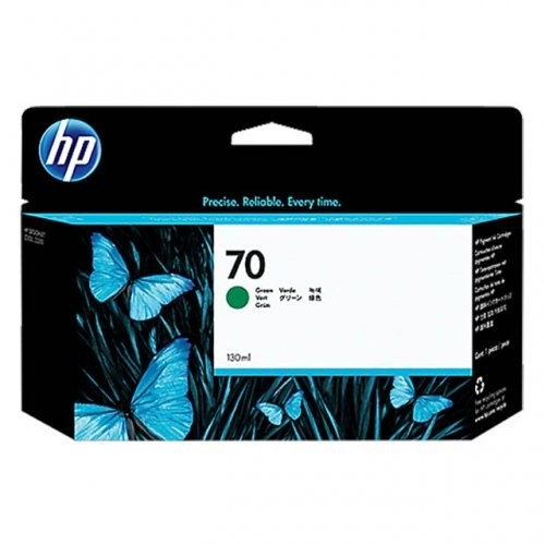 Tinteiro HP 70 Verde C9457A 130ml