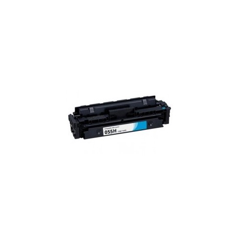 Toner Compatível para Canon 055H Azul 3019C002 - Alta Capacidade