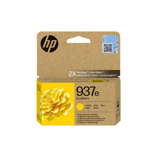 Tinteiro HP 937e Amarelo 4S6W8N