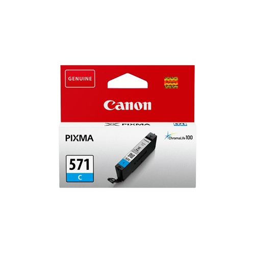 Tinteiro Canon 571 Azul 7ml (0386C001, CLI571C)