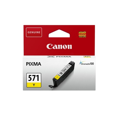 Tinteiro Canon 571 Amarelo 7ml (0388C001, CLI571Y)