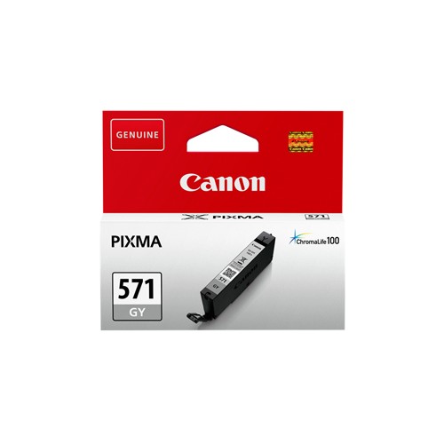 Tinteiro Canon 571 Cinzento 7ml (0389C001, CLI571GY)