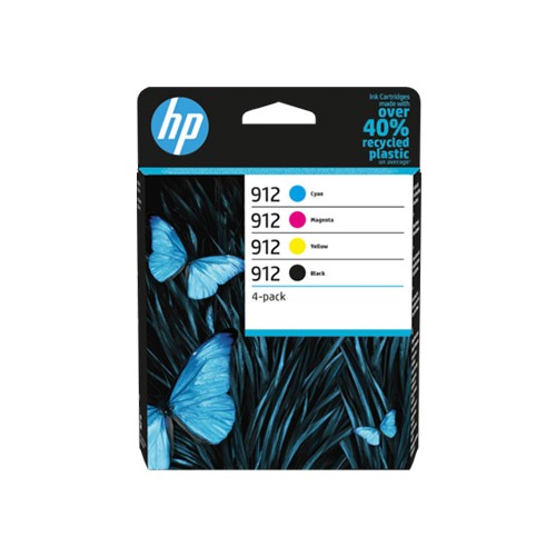 Pack Tinteiros HP 912 4 Cores 8.3ml/ 3ml