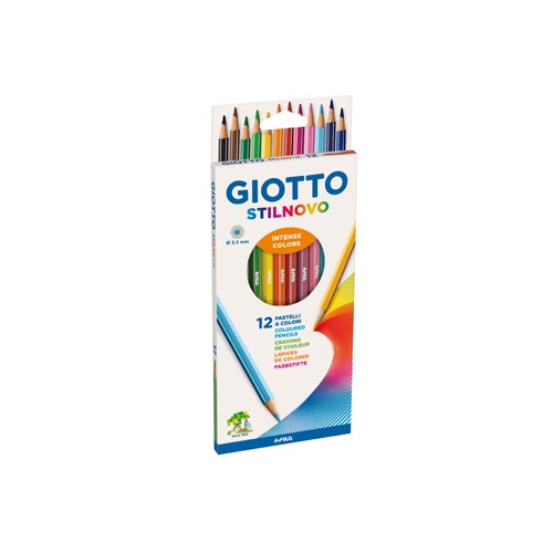 Lapis Cor 18cm Giotto Stilnovo Cx Cartao 12un