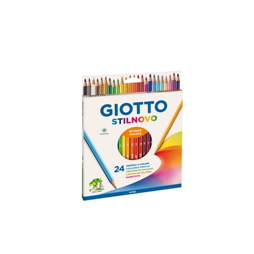 Lapis Cor 18cm Giotto Stilnovo Cx Cartao 24un