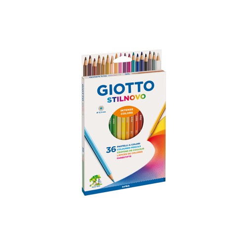 Lapis Cor 18cm Giotto Stilnovo Cx Cartao 36un