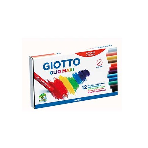 Lápis Pastel a Óleo Giotto Olio 12un