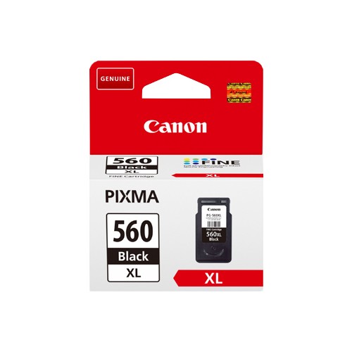 Tinteiro Canon 560XL Preto 14,3ml (3712C001, PGI560XL)