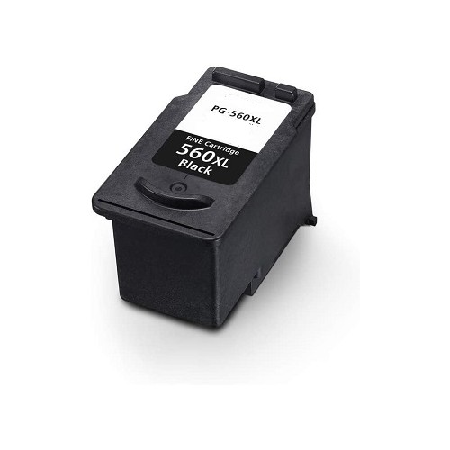 Tinteiro Compatível para Canon 560XL Preto 14,3ml (3712C001, PG560XL)