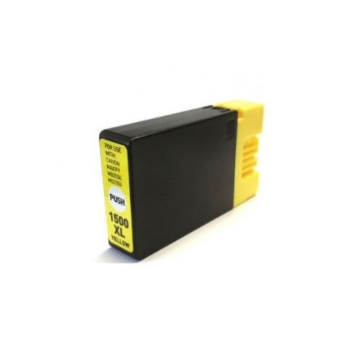 Tinteiro Compatível para Canon 1500XL Amarelo 9195B001 12ml