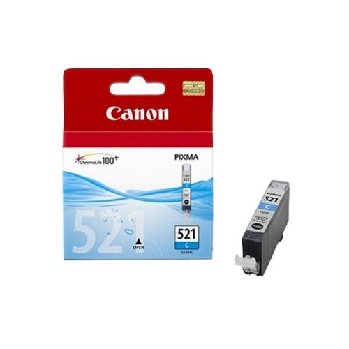 Tinteiro Canon 521 Azul 9ml (2934B001, CLI521C)