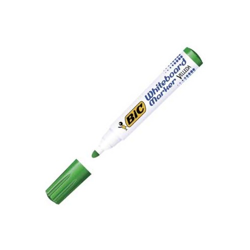 Marcador Quadros Brancos BIC Velleda 1701 verde - 3 unidades