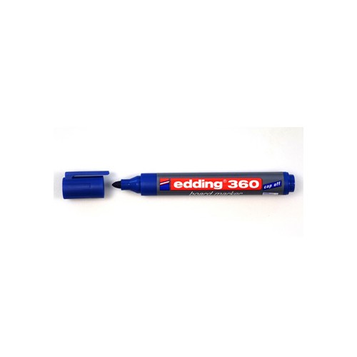 Marcador Quadros Brancos Edding 360 Azul - 10 unidades