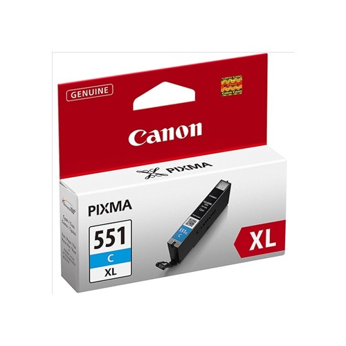 Tinteiro Canon 551XL Azul 11ml (6444B001, CLI551XL)