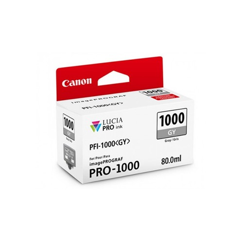 Tinteiro Canon PFI-1000 Cinzento 0552C001 80ml