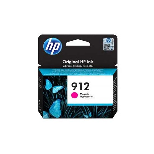 Tinteiro HP 912 Magenta 3YL78A 3ml