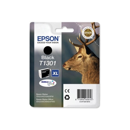 Tinteiro Epson T1301 Preto C13T13014010 25ml