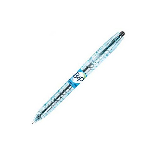 Esferografica Gel Pilot B2P BG 0,7mm Retractil Preto  - 10 unidades