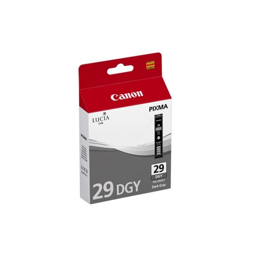 Tinteiro Canon 29 Cinzento Escuro 36ml (4870B001, PGI29DGY)