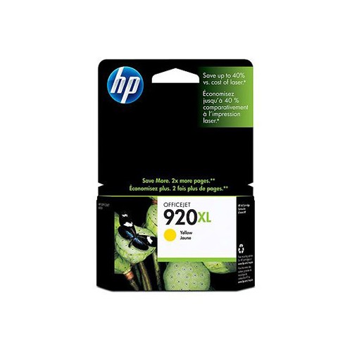 Tinteiro HP 920XL Amarelo CD974AE 8ml