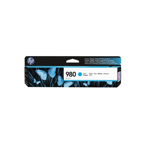 Tinteiro HP 980 Azul D8J07A 86,5ml