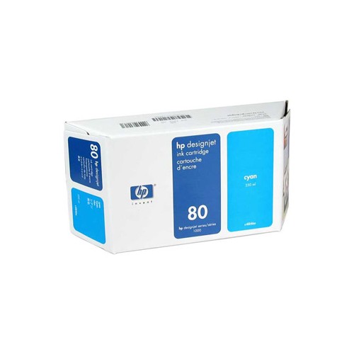 Tinteiro HP 80 Azul C4846A 350ml