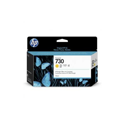 Tinteiro HP 730 Amarelo P2V64A 130ml