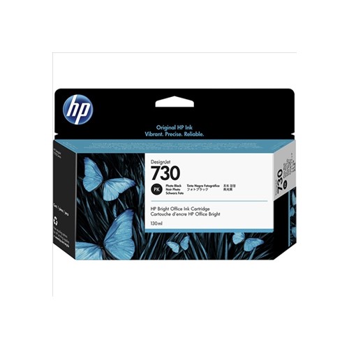 Tinteiro HP 730 Preto Foto P2V73A 300ml