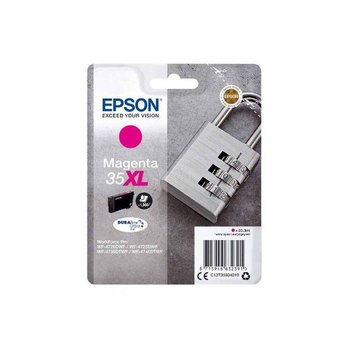 Tinteiro Epson 35XL Magenta C13T35934010 20,3ml