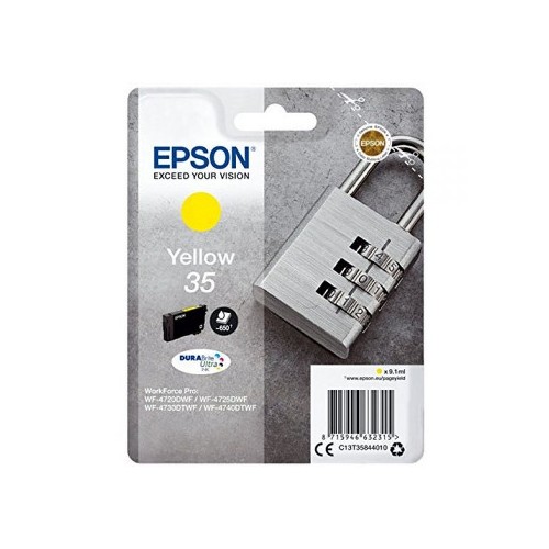 Tinteiro Epson 35 Amarelo C13T35844010 9,1ml