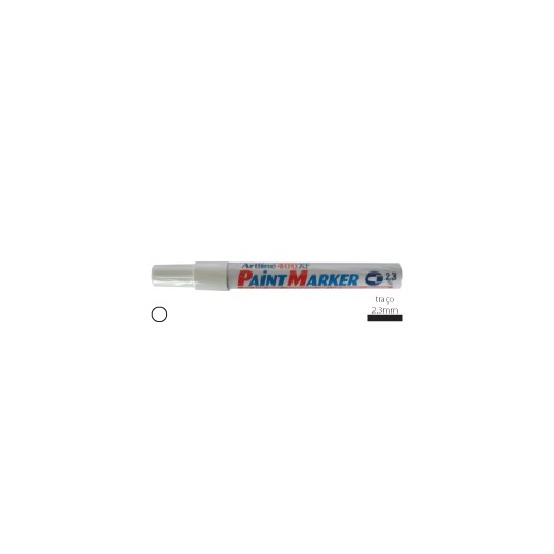 Marcador Permanente Grosso Branco 2,3mm Opaco Artline