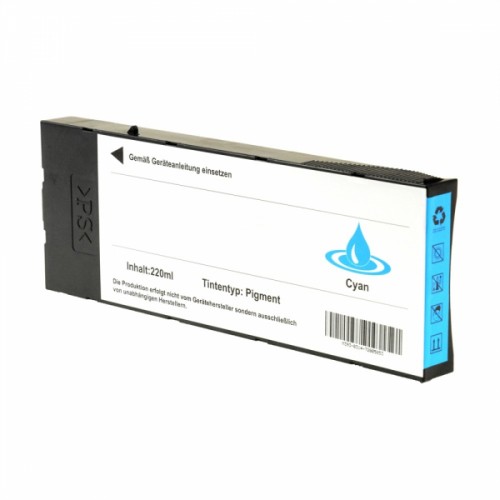 Tinteiro Compatível para Epson T6142 Azul C13T614200 220ml
