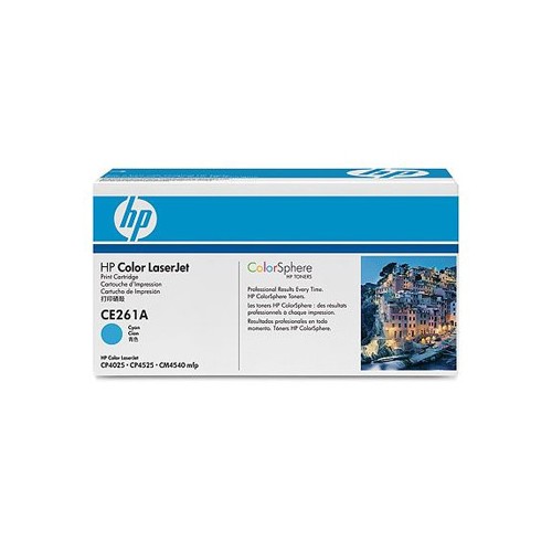 Toner HP 648A Azul CE261A