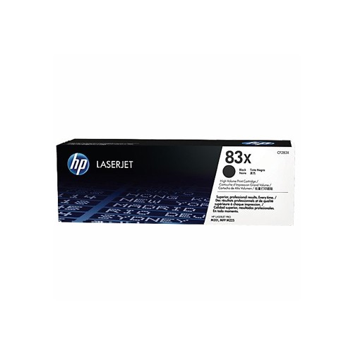 Toner HP 83X Preto CF283X