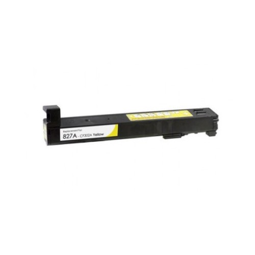 Toner Compatível para HP 827A Amarelo CF302A