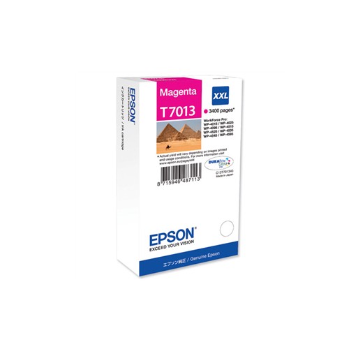 Tinteiro Epson T7013 Magenta C13T70134010 34,2ml