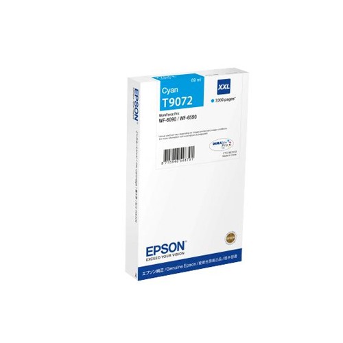 Tinteiro Epson T9072 Azul C13T907240 69ml