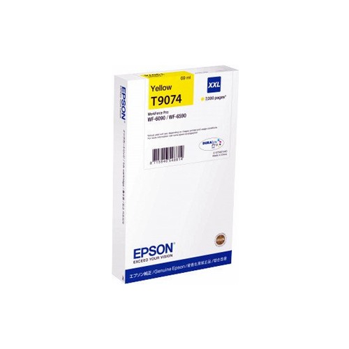 Tinteiro Epson T9074 Amarelo C13T907440 69ml