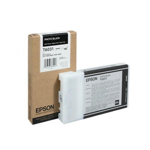 Tinteiro Epson T6031 Preto Foto C13T603100 220ml