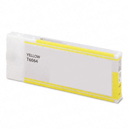 Tinteiro Compatível para Epson T6064 Amarelo C13T606400