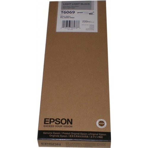 Tinteiro Epson T6069 Cinzento Claro C13T606900 220ml