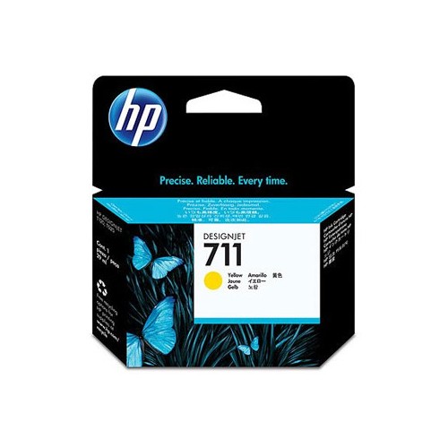 Tinteiro HP 711 Amarelo CZ132A 29ml