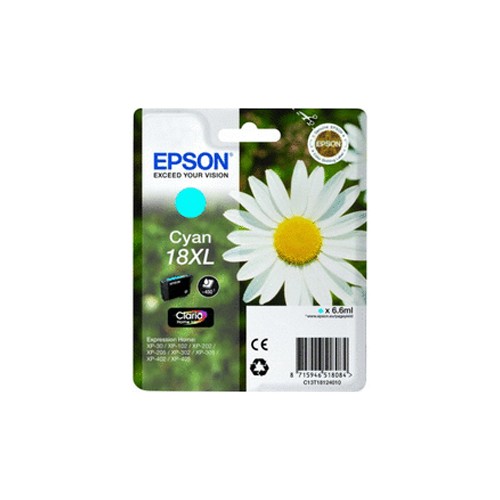 Tinteiro Epson 18XL Azul C13T18124010 6,6ml