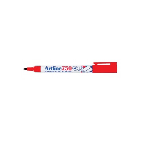 Marcador Tecidos Artline 750 0,7mm Vermelho